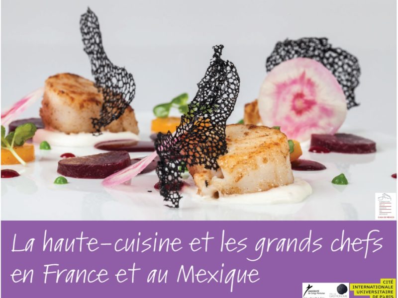 Conférence « La Haute-cuisine et les Grands Chefs en France et au Mexique » – 11 janvier 2019 – 19h
