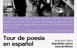 4 avril Tour de poesie