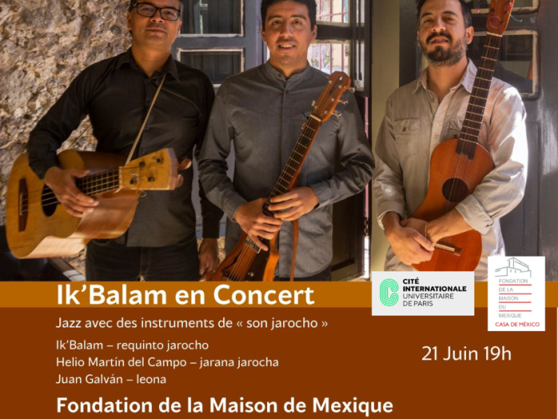Ik’Balam en concert, mercredi 21 juin – 19h