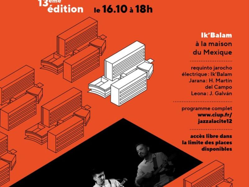 Concierto de jazz Ik’Balam, lunes 16 de octubre – 18h