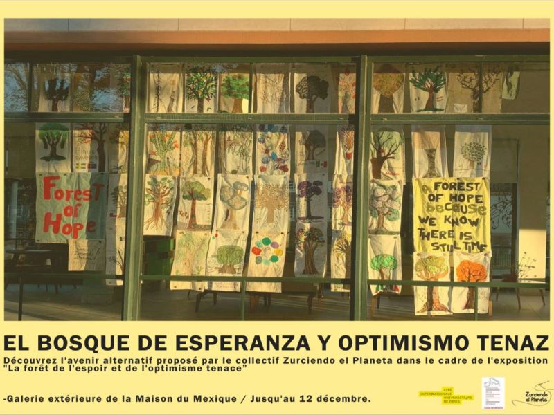Exposición Un bosque de optimismo tenaz del 22 de noviembre al 12 de diciembre 2021
