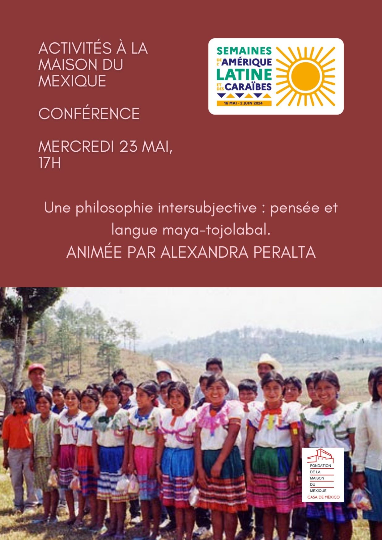 23 mai PERALTA conference