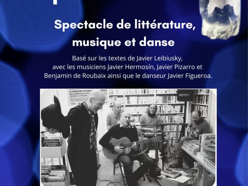 Concert Spectacle de littérature, musique et danse, vendredi 28 mars – 19h