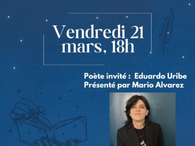 Noche de poesía, viernes 21 de marzo 2025 – 18h